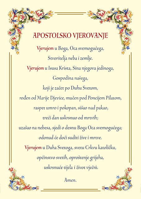 Apostolsko vjerovanje